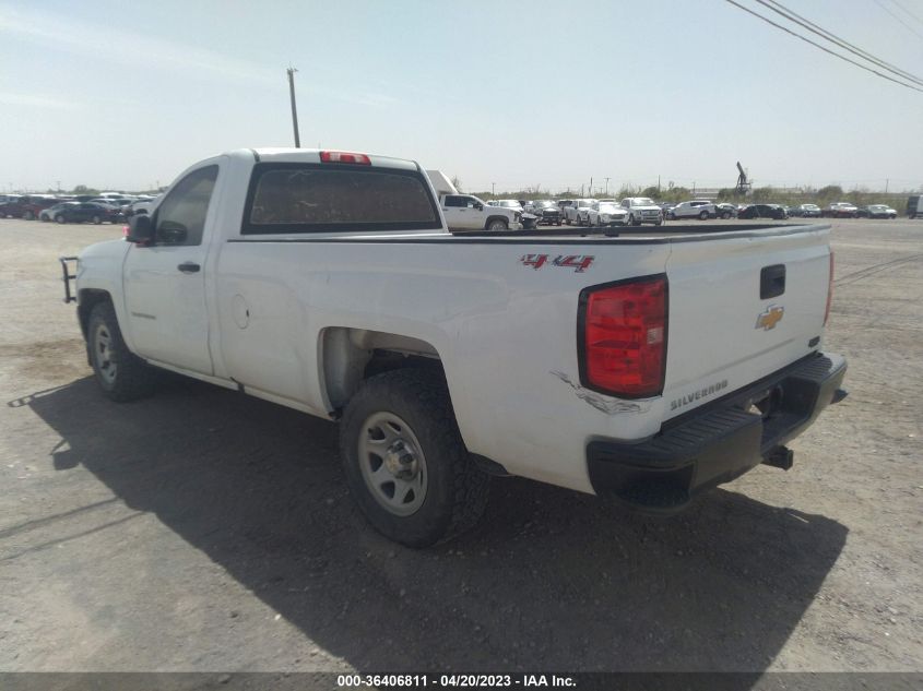 2017 CHEVROLET SILVERADO 1500 WORK TRUCK - 1GCNKNEC5HZ315299