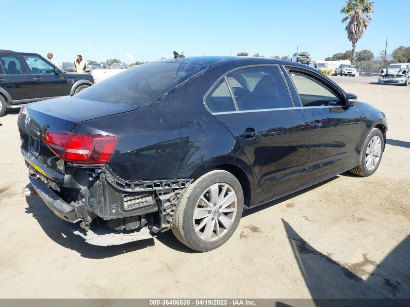 2016 VOLKSWAGEN JETTA SEDAN 1.4T SE W/CONNECTIVITY - 3VWD67AJ9GM332622