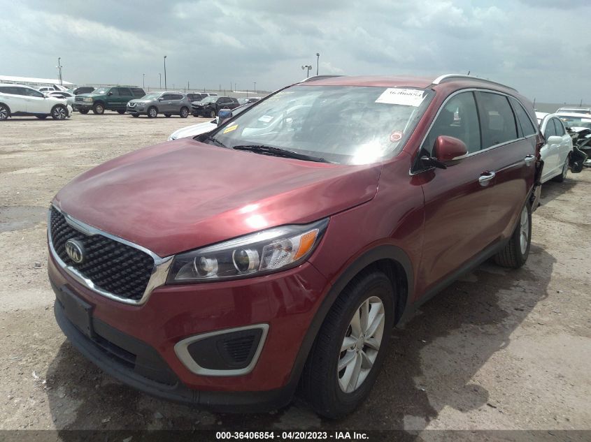 2016 KIA SORENTO LX - 5XYPG4A57GG179220