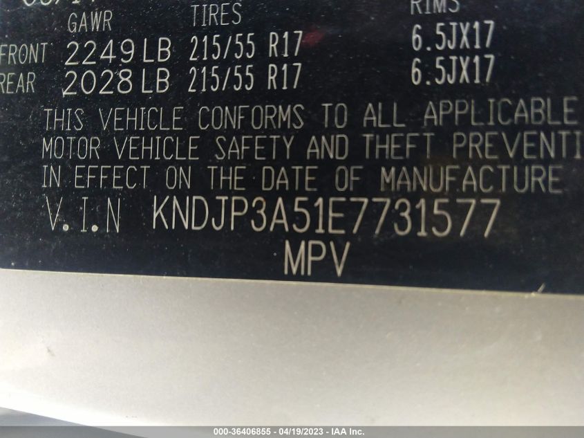 2014 KIA SOUL + - KNDJP3A51E7731577