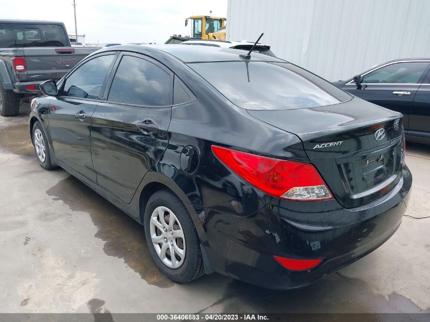 2013 HYUNDAI ACCENT GLS - KMHCT4AE4DU396692