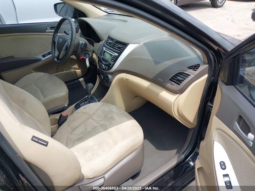 2013 HYUNDAI ACCENT GLS - KMHCT4AE4DU396692