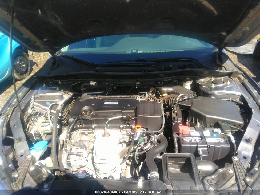 2016 HONDA ACCORD SEDAN LX - 1HGCR2F39GA190029