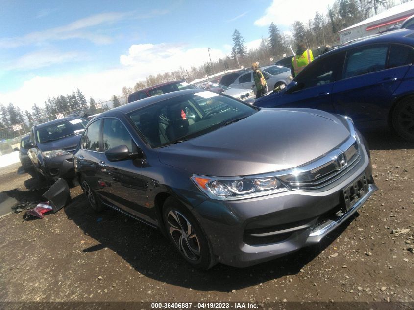 2016 HONDA ACCORD SEDAN LX - 1HGCR2F39GA190029