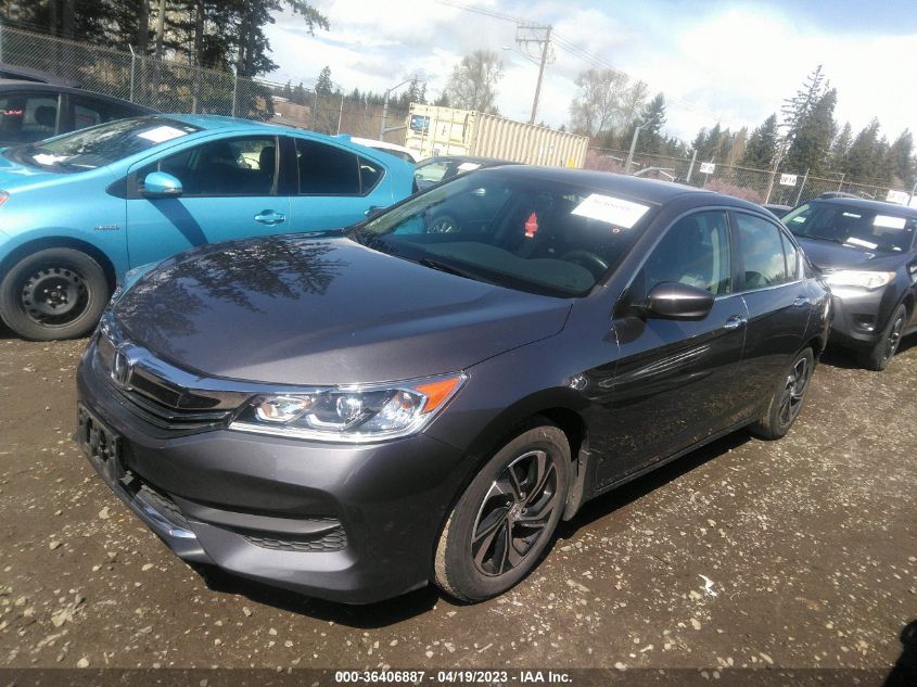 2016 HONDA ACCORD SEDAN LX - 1HGCR2F39GA190029
