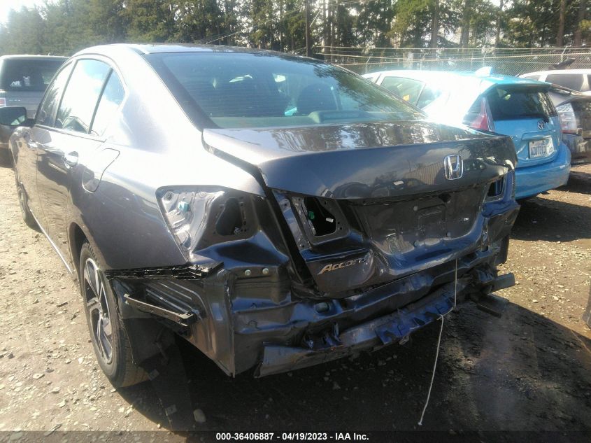 2016 HONDA ACCORD SEDAN LX - 1HGCR2F39GA190029