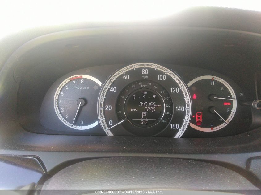 2016 HONDA ACCORD SEDAN LX - 1HGCR2F39GA190029