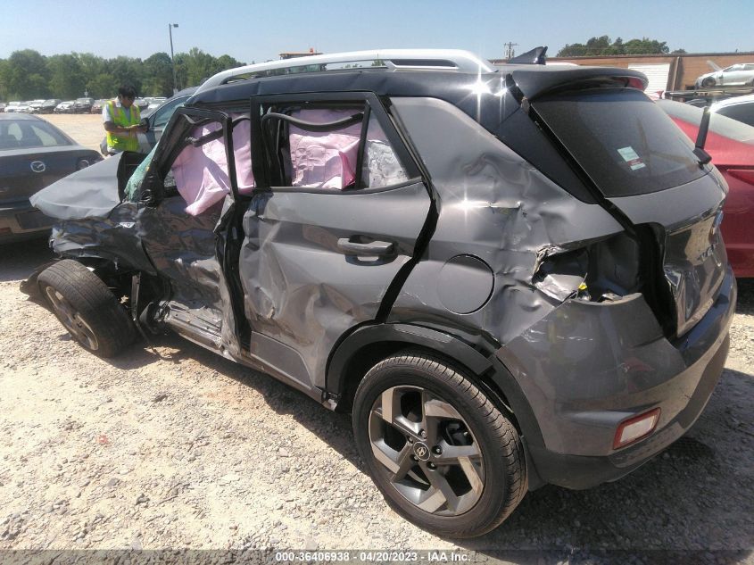 2022 HYUNDAI VENUE LIMITED - KMHRC8A35NU202284