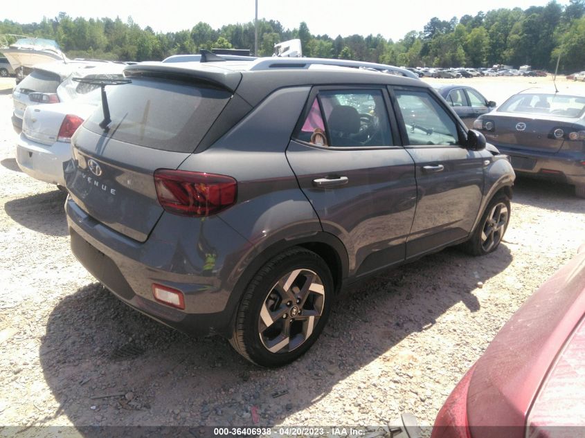 2022 HYUNDAI VENUE LIMITED - KMHRC8A35NU202284