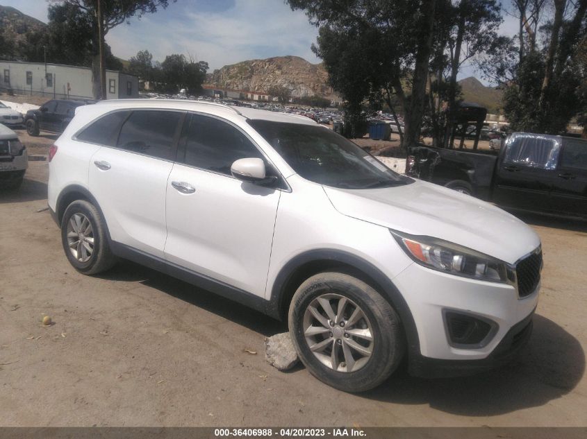 2016 KIA SORENTO LX - 5XYPG4A3XGG094502