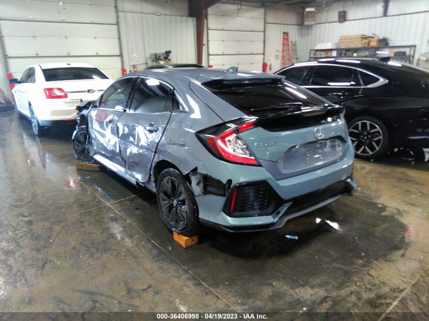 2019 HONDA CIVIC HATCHBACK EX - SHHFK7H68KU226229