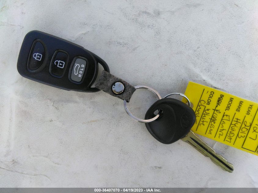 2013 HYUNDAI ELANTRA COUPE GS PZEV - KMHDH6AE7DU009005