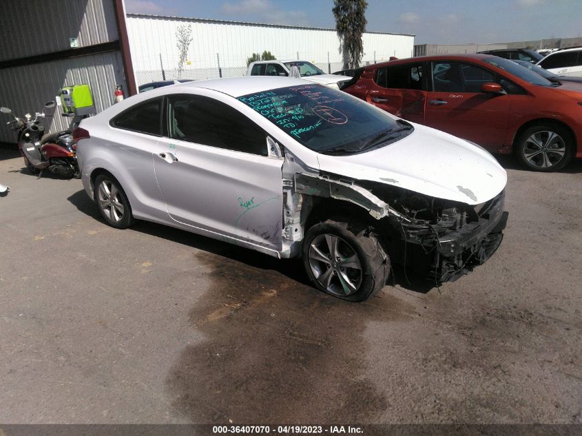 2013 HYUNDAI ELANTRA COUPE GS PZEV - KMHDH6AE7DU009005