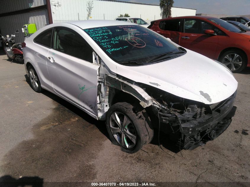 2013 HYUNDAI ELANTRA COUPE GS PZEV - KMHDH6AE7DU009005