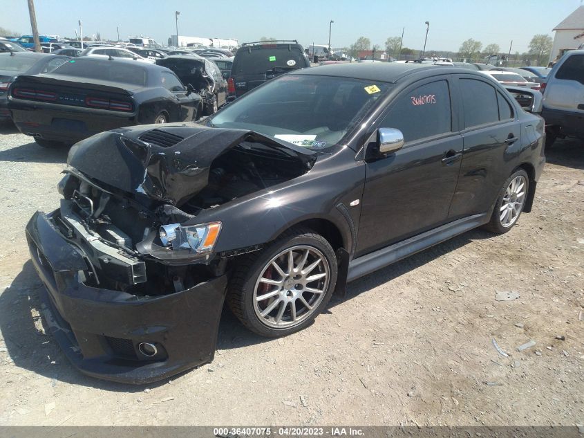 2013 MITSUBISHI LANCER EVOLUTION GSR JA32W8FV0DU017788