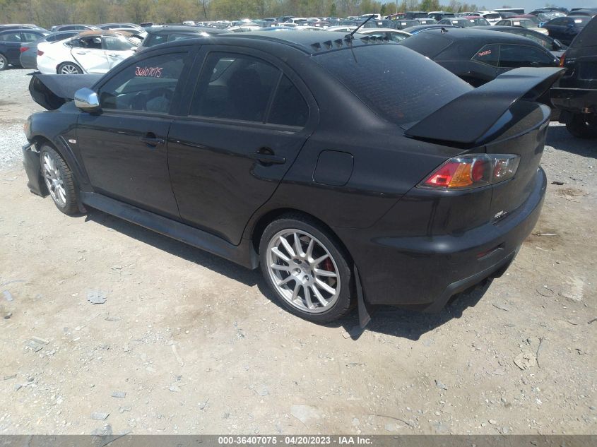 2013 MITSUBISHI LANCER EVOLUTION GSR JA32W8FV0DU017788