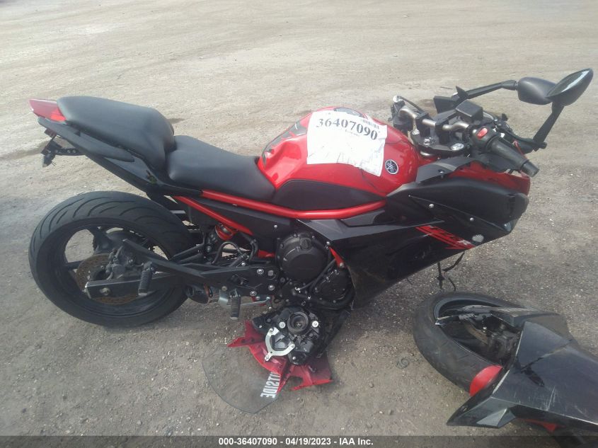 2015 YAMAHA FZ6 R - JYARJ18EXFA014299