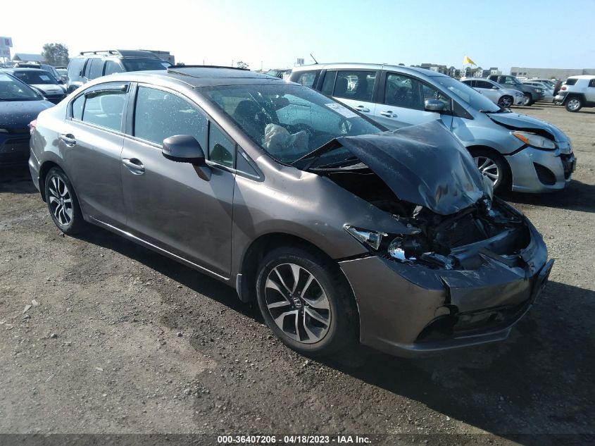 2013 HONDA CIVIC SDN EX - 2HGFB2F86DH530960