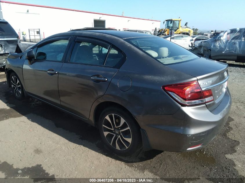 2013 HONDA CIVIC SDN EX - 2HGFB2F86DH530960