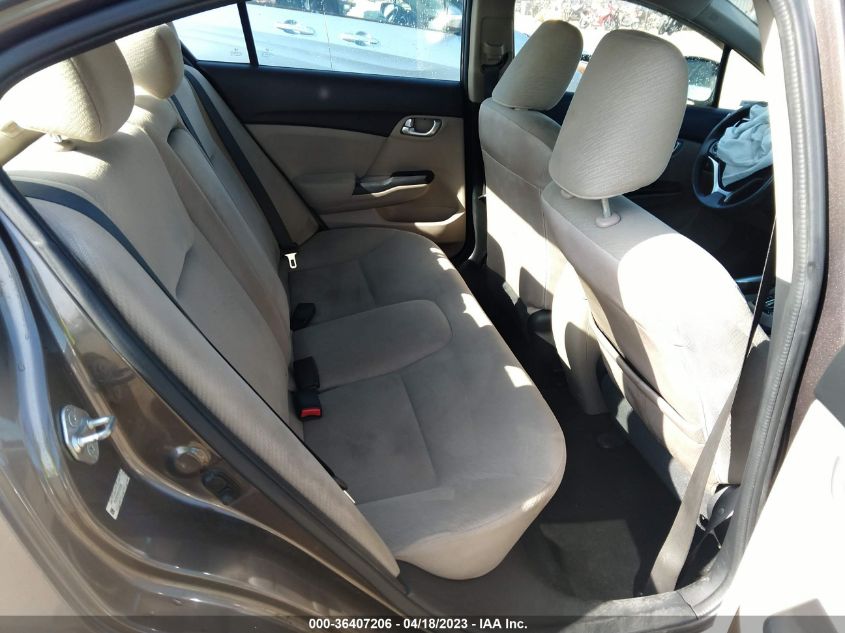 2013 HONDA CIVIC SDN EX - 2HGFB2F86DH530960