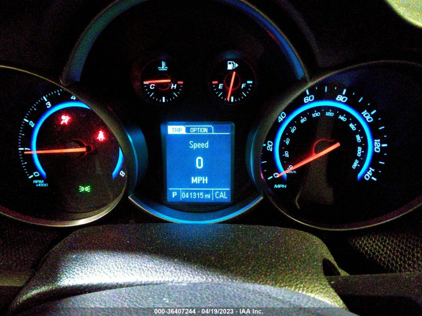 2016 CHEVROLET CRUZE LIMITED LT - 1G1PE5SB9G7151344