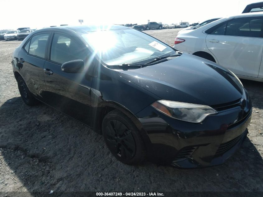 2015 TOYOTA COROLLA LE - 2T1BURHE4FC266802