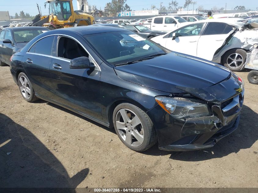 2015 MERCEDES-BENZ CLA-CLASS CLA 250 - WDDSJ4EBXFN162520