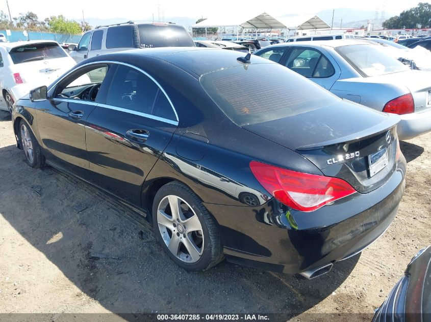 2015 MERCEDES-BENZ CLA-CLASS CLA 250 - WDDSJ4EBXFN162520