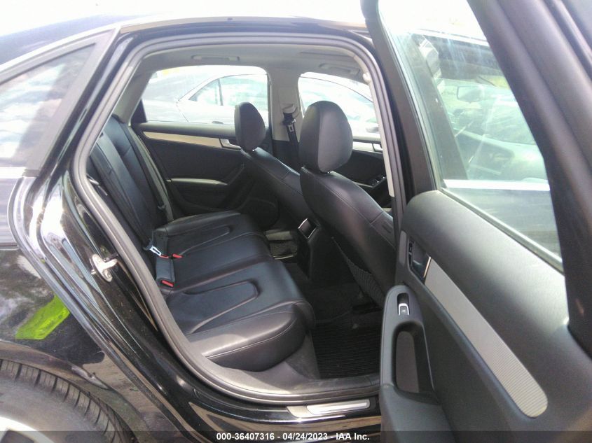 2013 AUDI A4 PREMIUM - WAUBFAFL5DN033242