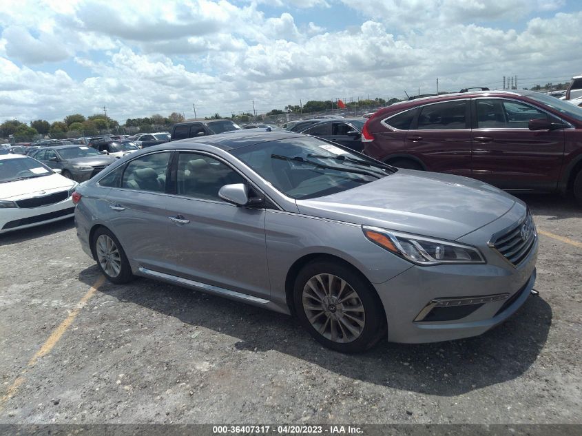 2015 HYUNDAI SONATA 2.4L LIMITED - 5NPE34AF6FH194830