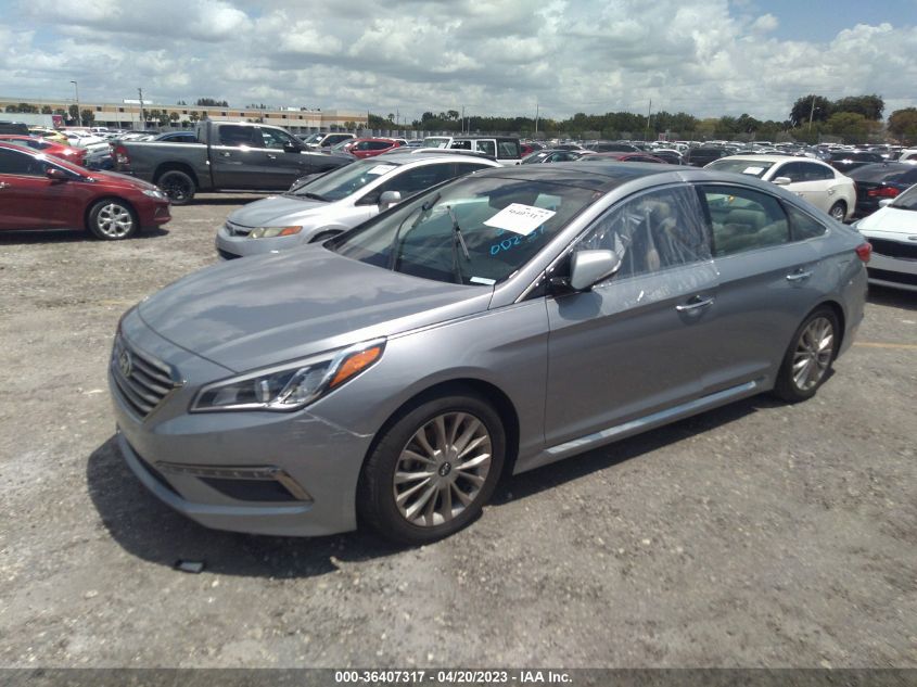 2015 HYUNDAI SONATA 2.4L LIMITED - 5NPE34AF6FH194830