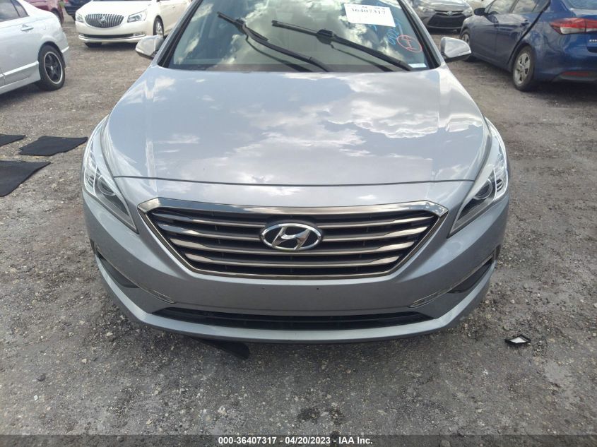 2015 HYUNDAI SONATA 2.4L LIMITED - 5NPE34AF6FH194830