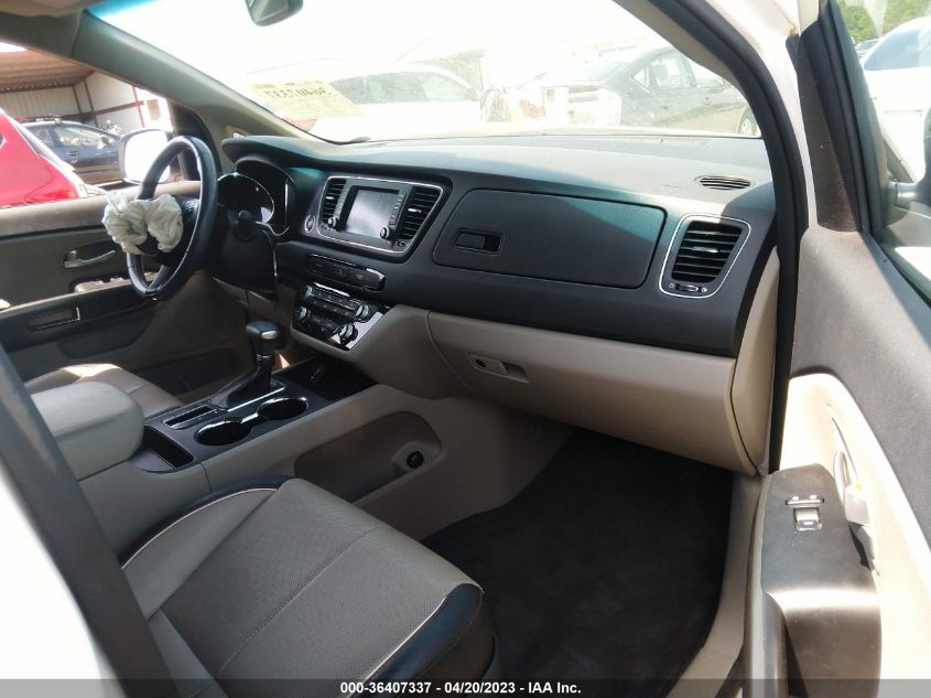 2019 KIA SEDONA EX - KNDMB5C12K6517202