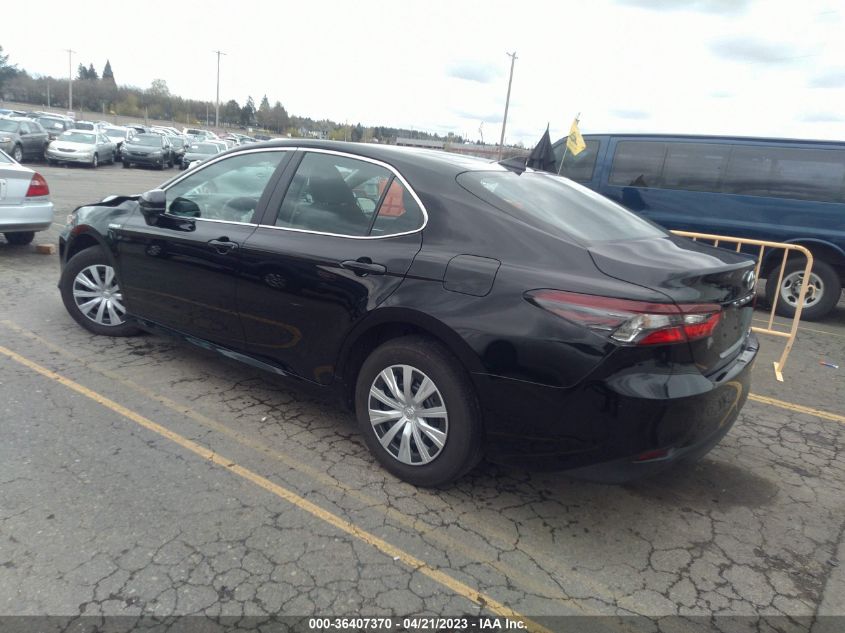 2021 TOYOTA CAMRY HYBRID LE - 4T1C31AK1MU021766