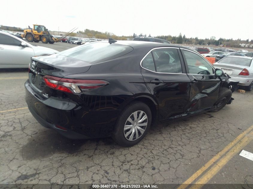 2021 TOYOTA CAMRY HYBRID LE - 4T1C31AK1MU021766