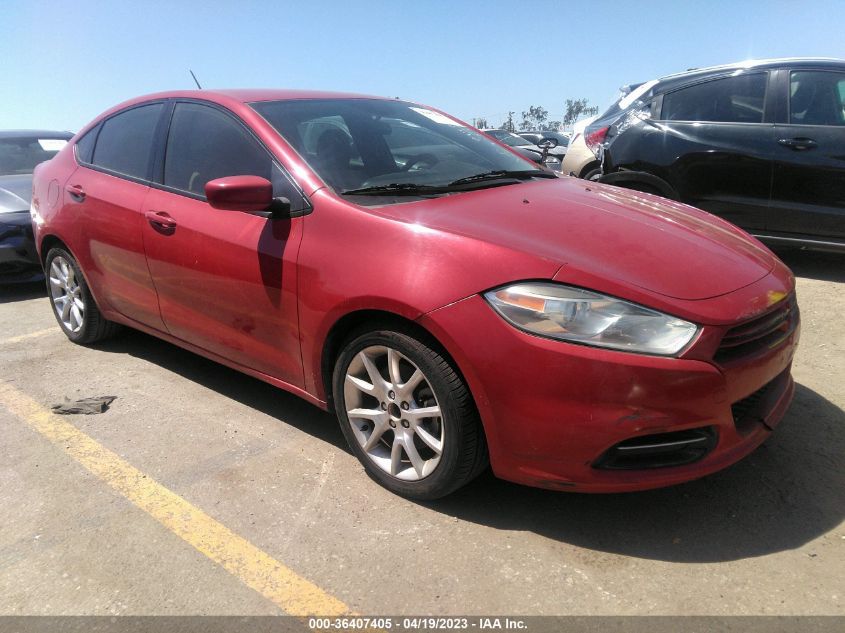 2013 DODGE DART SXT - 1C3CDFBA5DD139599