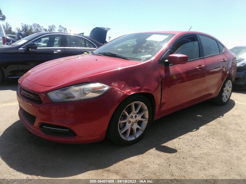 2013 DODGE DART SXT - 1C3CDFBA5DD139599