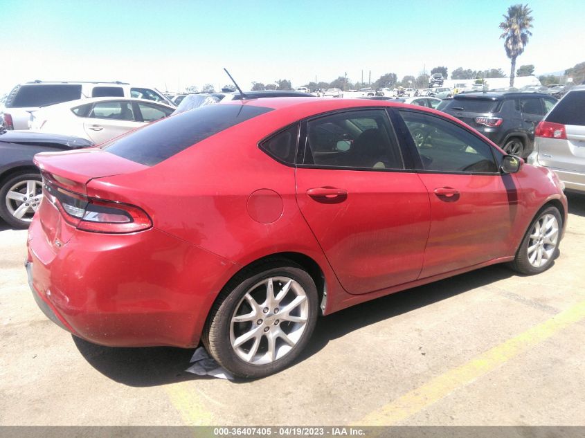 2013 DODGE DART SXT - 1C3CDFBA5DD139599