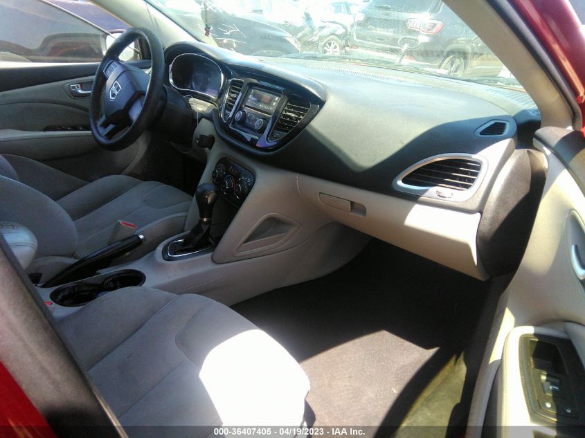 2013 DODGE DART SXT - 1C3CDFBA5DD139599