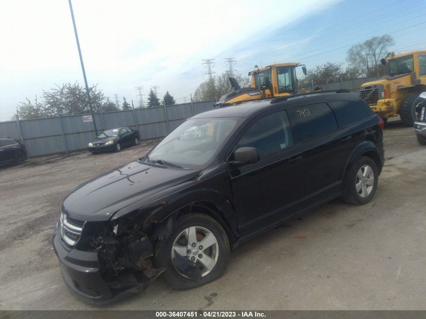 2014 DODGE JOURNEY SE - 3C4PDCABXET227386