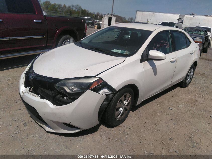 2014 TOYOTA COROLLA LE ECO - 5YFBPRHE0EP016298