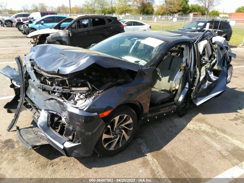 2018 HONDA CIVIC SEDAN EX - 2HGFC2F72JH525383