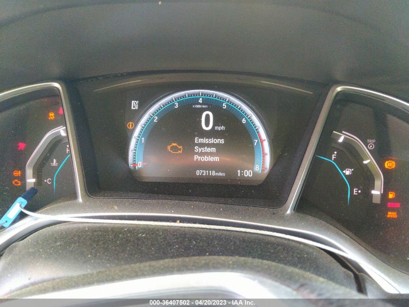 2018 HONDA CIVIC SEDAN EX - 2HGFC2F72JH525383