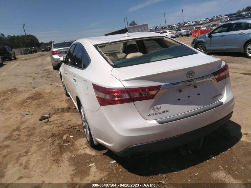 2014 TOYOTA AVALON LIMITED - 4T1BK1EB6EU128452