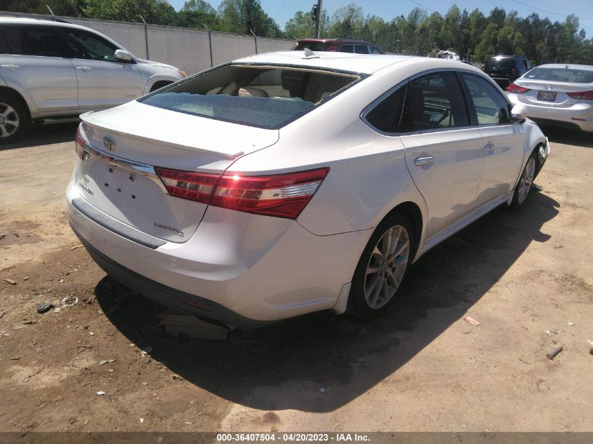 2014 TOYOTA AVALON LIMITED - 4T1BK1EB6EU128452