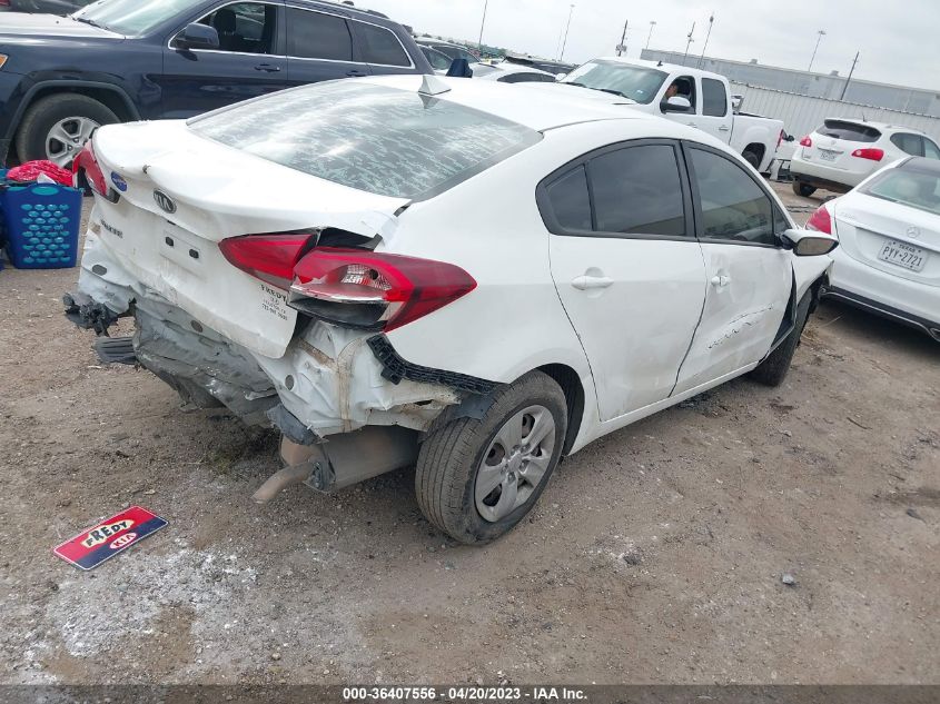 2018 KIA FORTE LX - 3KPFK4A75JE228396