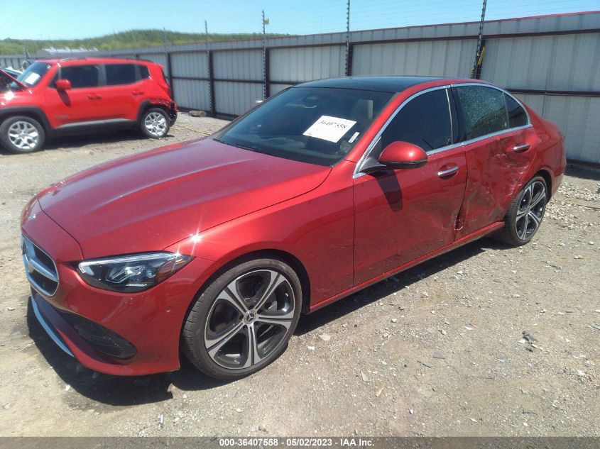 2023 MERCEDES-BENZ C-CLASS C 300 - W1KAF4HB1PR099942