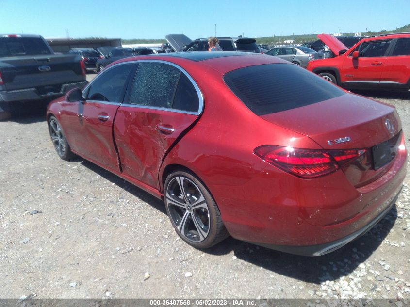 2023 MERCEDES-BENZ C-CLASS C 300 - W1KAF4HB1PR099942