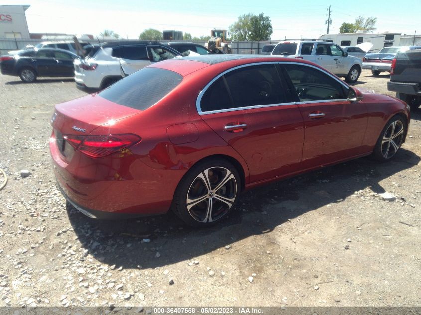 2023 MERCEDES-BENZ C-CLASS C 300 - W1KAF4HB1PR099942