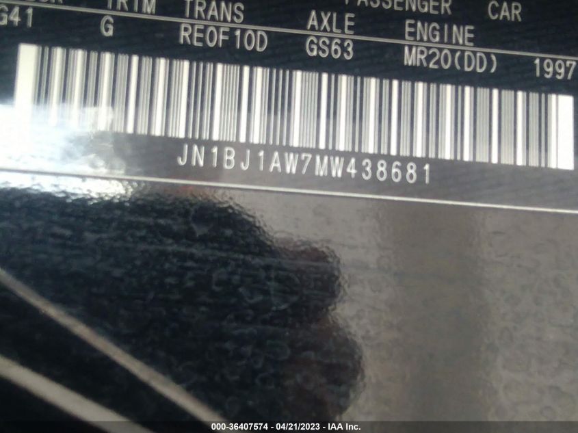 2021 NISSAN ROGUE SPORT S - JN1BJ1AW7MW438681